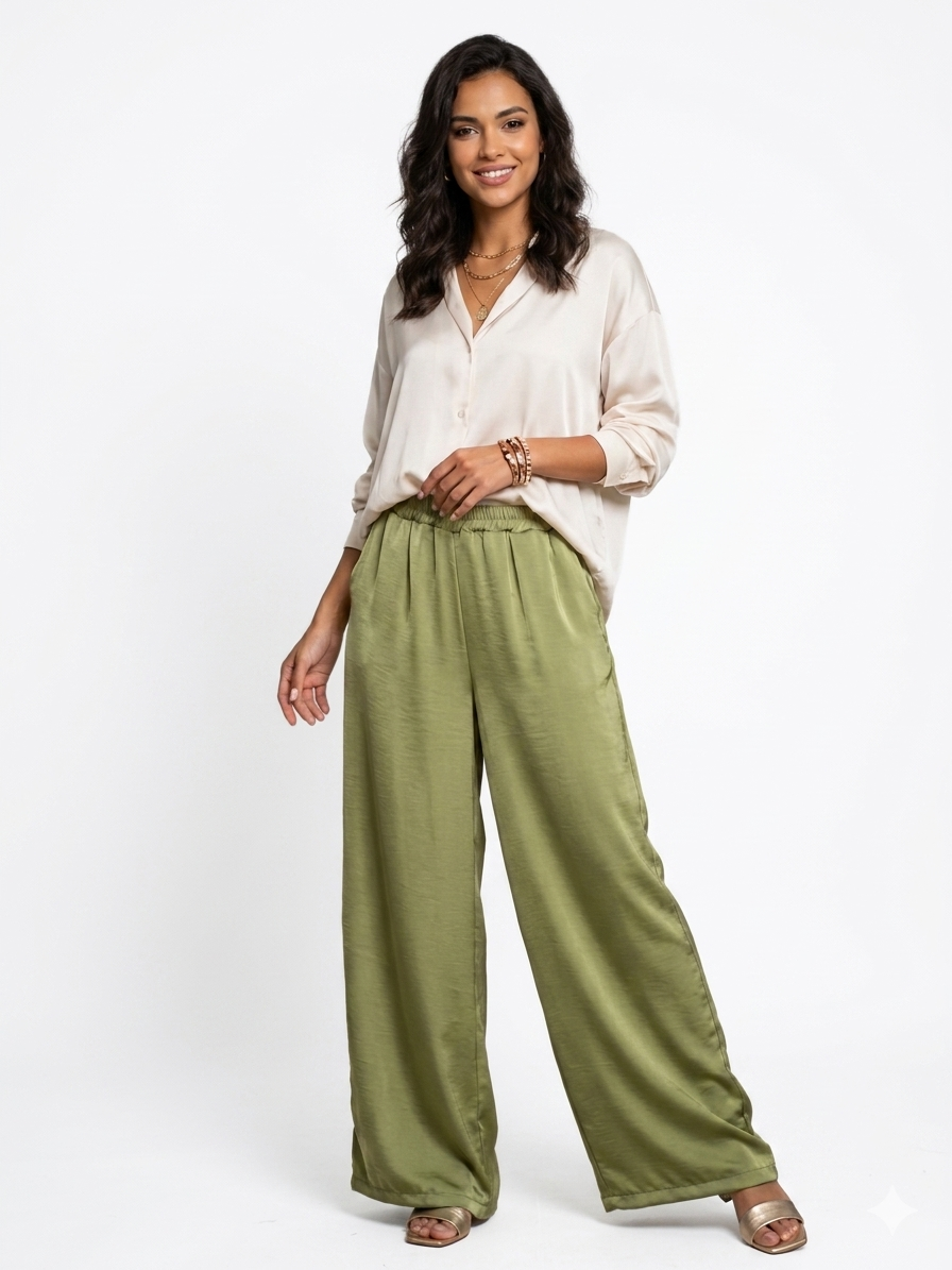 Relaxed Sage Pants